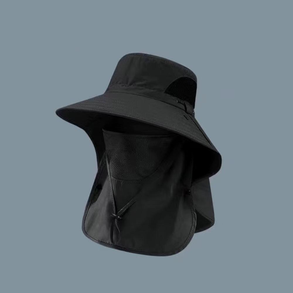Caps Mask Set Fisherman Hat Sunscreen Sun Hat Fishing Caps Bucket Hat Climbing