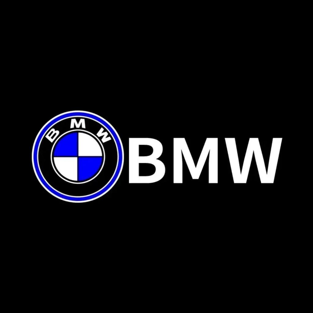 Luz LED de sombra fantasma de bienvenida para puerta de coche HD, para BMW 1, 2, 3, 4, 5, 6, 7 Z X Series Z4 G11 G30 X1 F48 X2 F