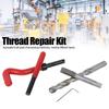 Набор для восстановления резьбы M12, 25 шт., Метчик для нарезания резьбы, Сверло, Инструменты для восстановления поврежденной резьбы