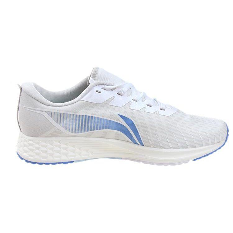 Li Ning Red Rabbit 4 удобные универсальные амортизирующие нескользящие прочные низкие кроссовки для бега мужские кроссовки белые ARMS021-1