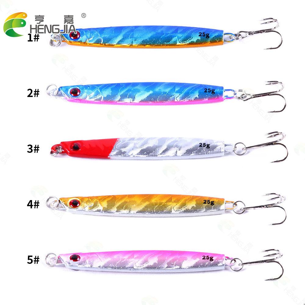 1 шт., 25 г, металлические свинцовые рыболовные приманки Hengjia, реалистичная приманка для щуки