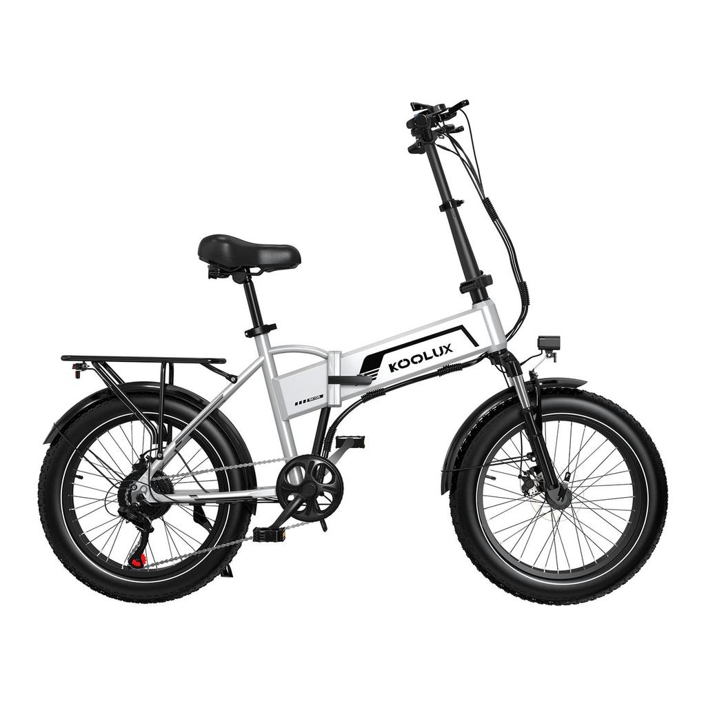 KOOLUX BK10S 750W Motor Adult Electric Bicycle 20 Inch Fat Tires Electric Bike 48V13Ah Battery City Foldable E-Bike