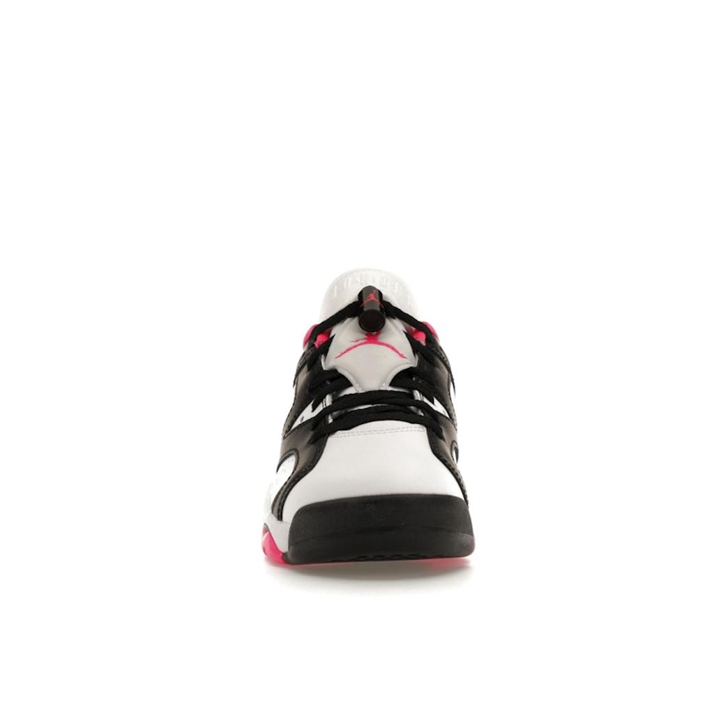Кроссовки Air Jordan 6 Retro Low GS Fierce Pink Kids Белый Черный 768878-061