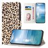 Чехол для Samsung Galaxy A27 A17 A07 A37 A57 A56 A36 A55 S26+ Ultra S25 Edge S24 FE Plus Чехол Кошелек с леопардовым принтом Кожаный чехол