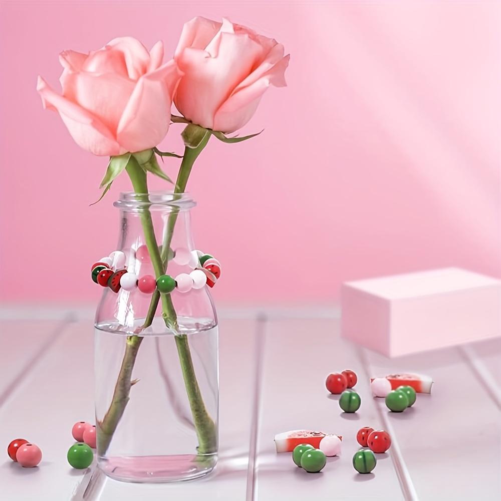 10/30/50 шт. арбузного цвета деревянные бусины 16 мм разноцветные деревянные бусины натуральные цветные круглые бусины ожерелье браслет изготовление ювелирных изделий украшение для дома