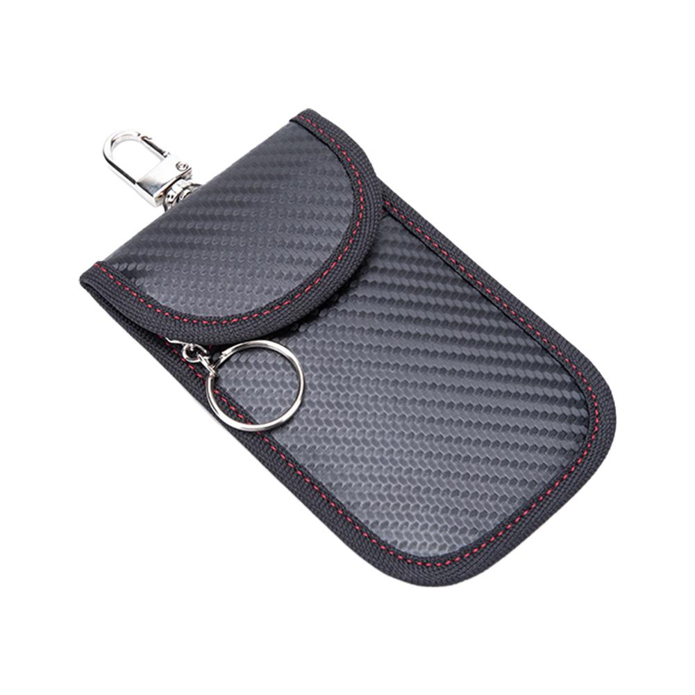 Модный автомобильный ключ сигнальный блокировщик сумка экранированный чехол анти взлом противоугонный брелок чехол авто Фарадей коробка