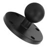Metal AMPS Adapter Plate 1in Round Ball Mount 4 Hole Pattern Drill Base Aluminium Alloy for Bracket