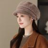 Women's Hat Winter Thermal Basin Hat Fleece Thickened Wool Hat In The Elderly Knitted Hat
