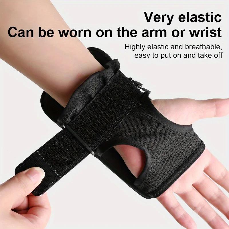 HAISSKY Wristband Bags For iPhone 17 16 15 14 13 Pro Max 17 Air 16E 16 Plus Outdoor Cycling Fitnees Touch Screen Armband Pouch 6