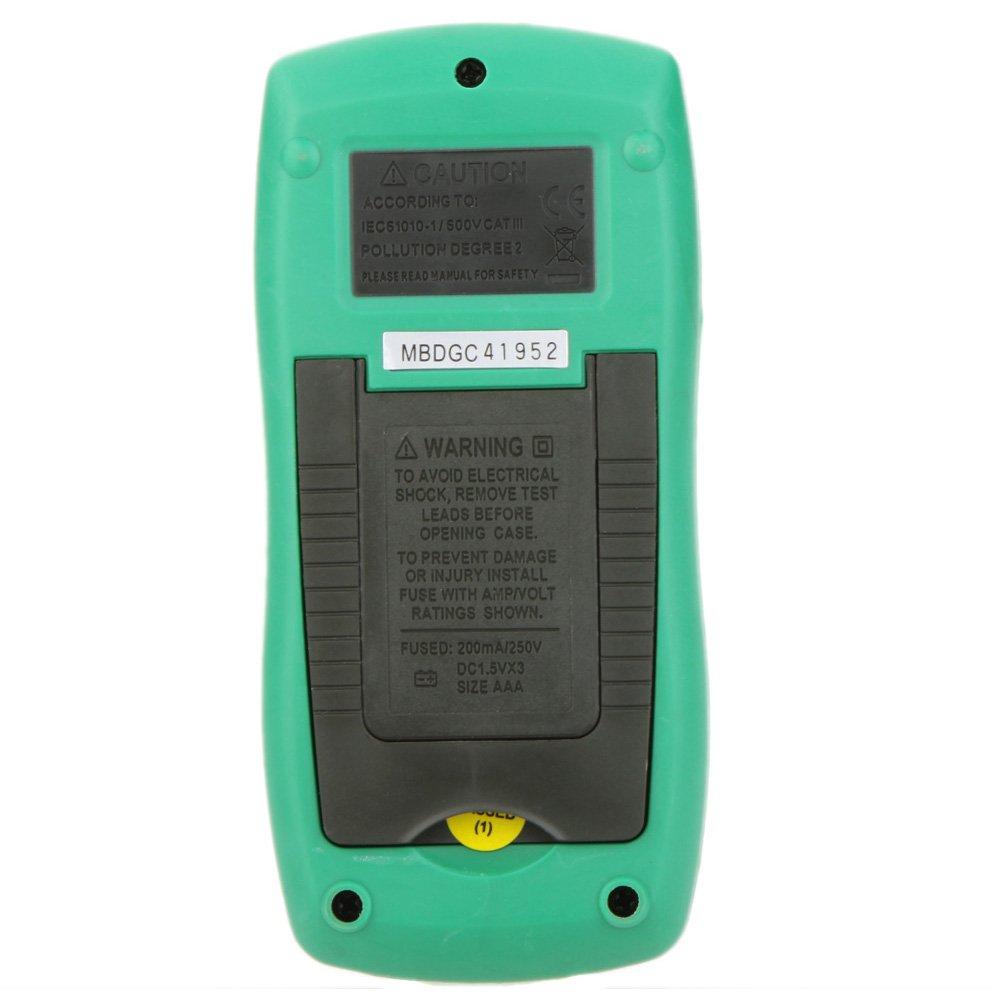 MASTECH MS8221C Цифровой мультиметр с и Температурой и Оптическими Клещами Автоматический Выбор Диапазона hFE, Емкость, Измерители