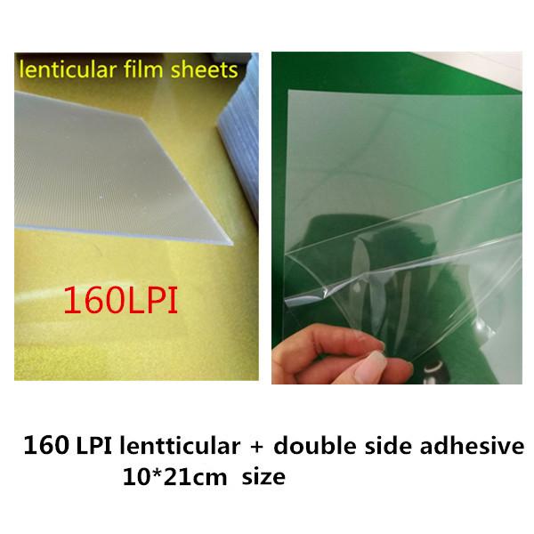 10 листов линзовидной пленки 50 LPI, 75 LPI, 100 LPI и 160 LPI для создания 3D-фотографий. Линзовидная пленка