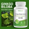 Ginkgo Biloba Extract 120 Mg Dietary Supplement, 120 Capsules Per Bottle