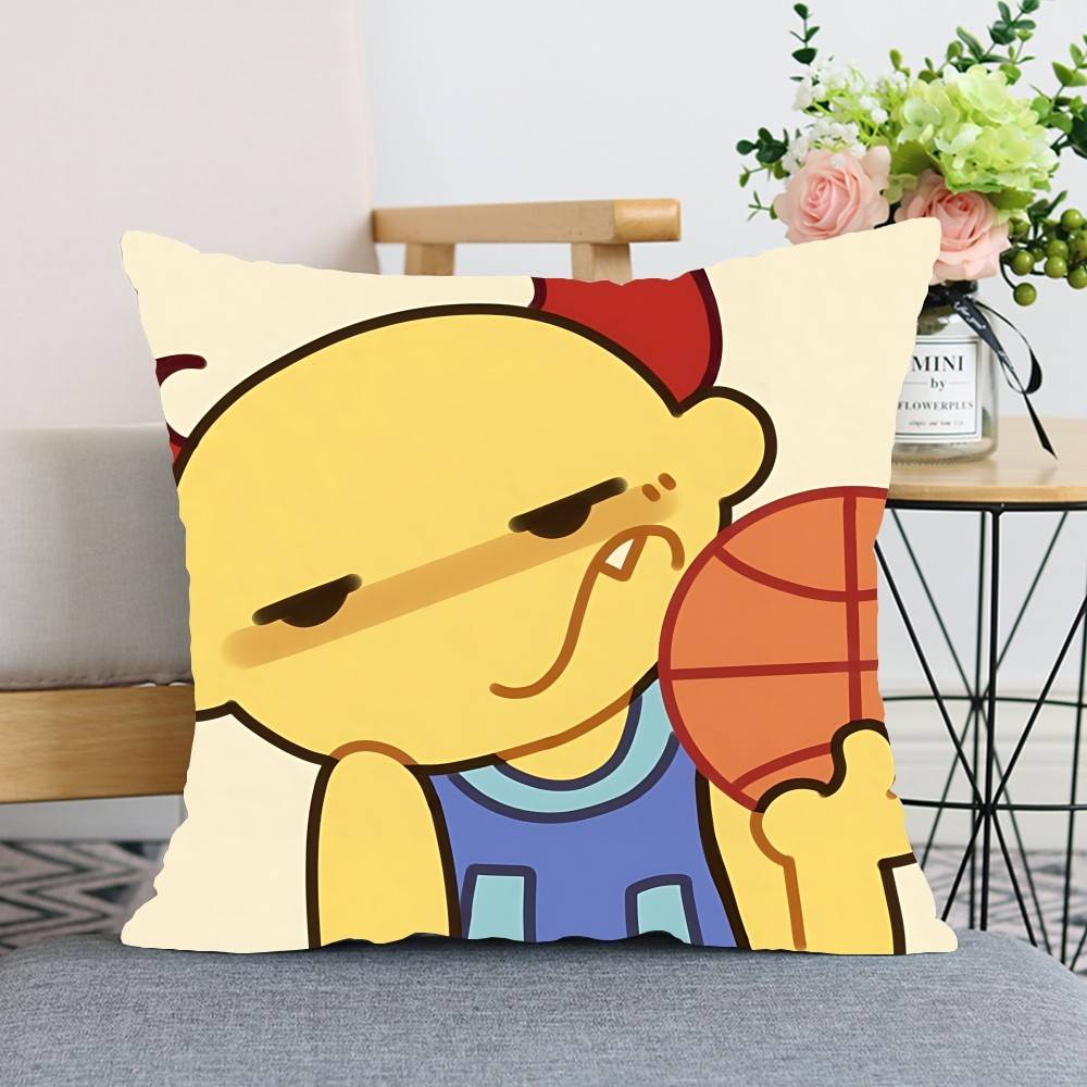 FunnyLLemonSDDemonS Throw Pillow Covers Pattern Cushion Cover Suitable For Sofa Bedroom Car Pillow Cover