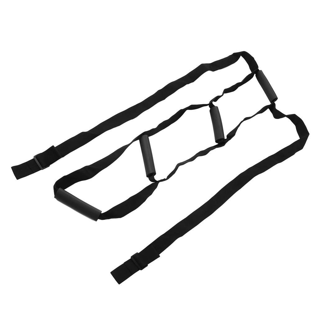 Вспомогательный ремень для подъема с ручками Регулируемый ремень для подтягиваний Вспомогательный ремень для тяги для пожилых беременных