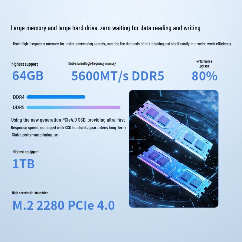 Lenovo Системный блок Yangtian T4900K для бизнеса (Китайская версия)