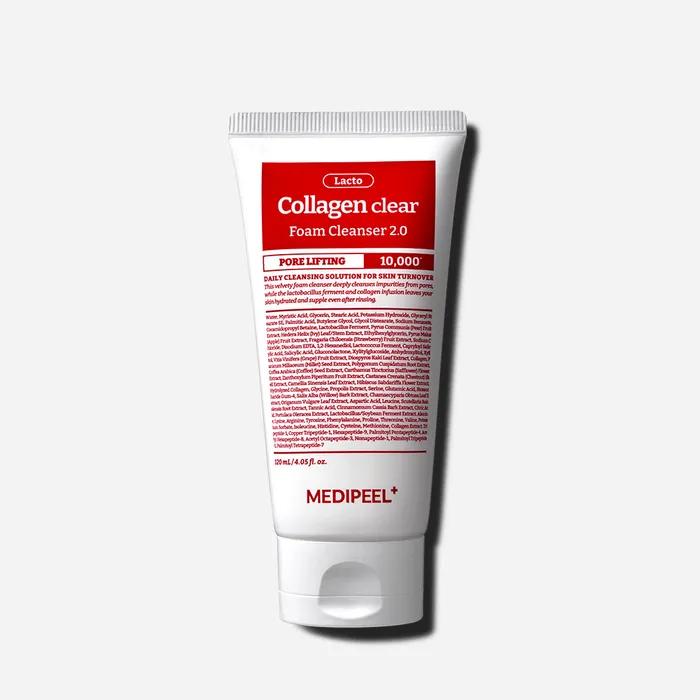 [2 Pieces] Red Lacto Collagen Clear Foam Cleanser 2.0 120ml