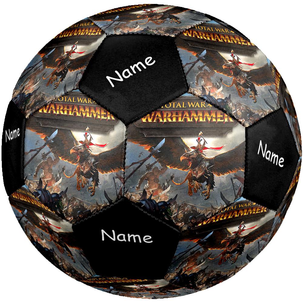Custom Name Total War Theme Size 5 Soccer Ball, Suitable for Both Indoor and Outdoor Matches, a Gift Suitable for Everyone.