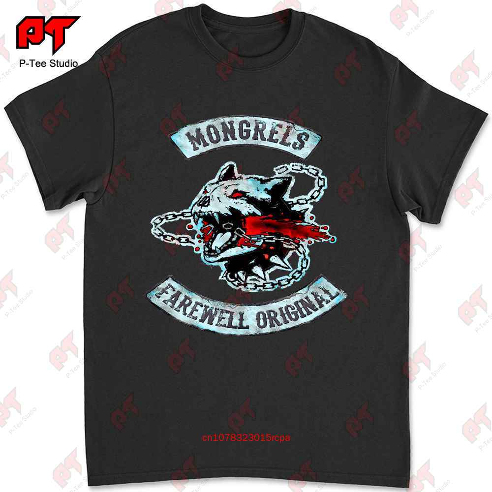 Mongrels Farewell Original Days Gone Ps4 Видеоигра Кастомная Футболка CZDO