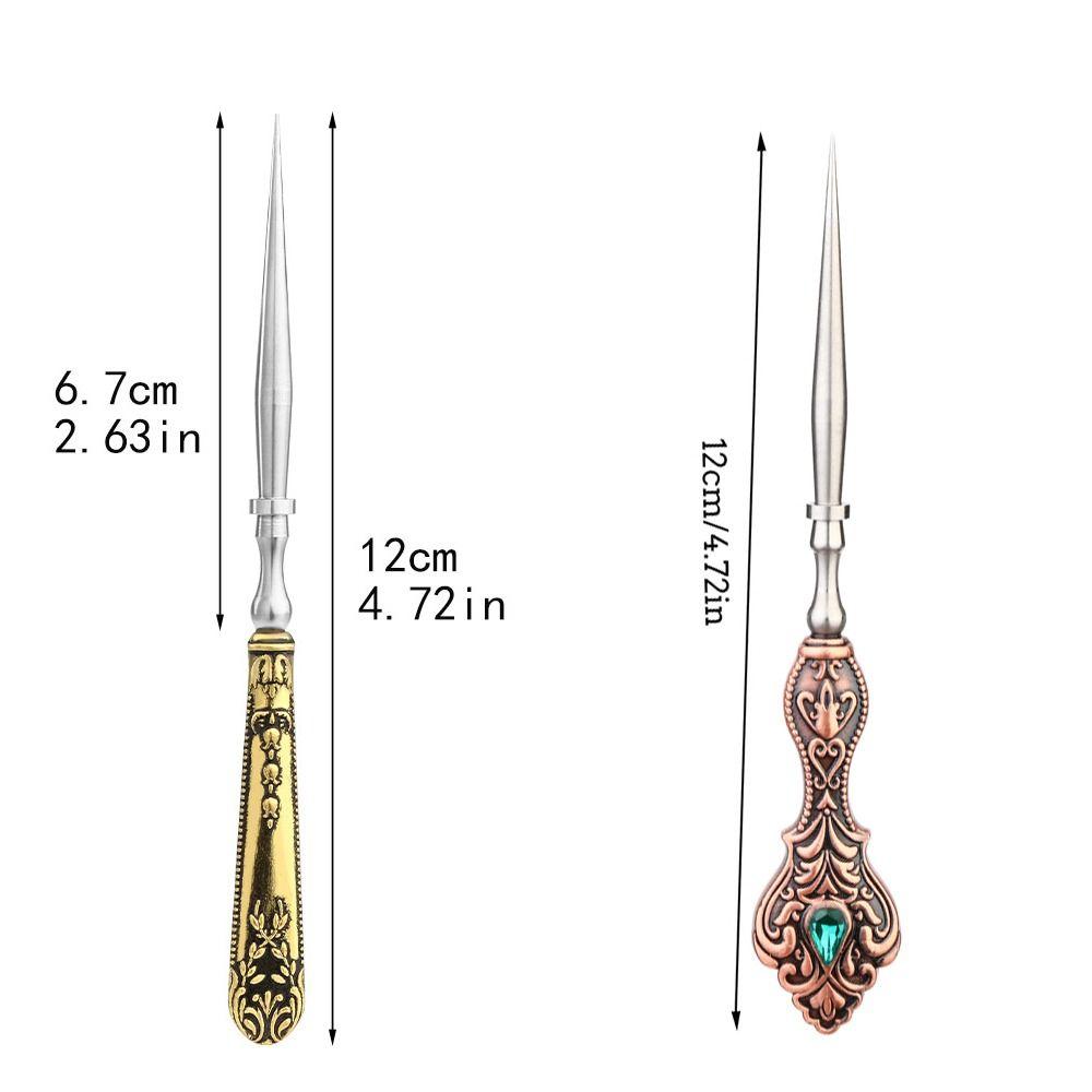 Аксессуары для рукоделия Винтажное швейное шило Ручной стежок Дырокол Шитье Швейные инструменты для ремонта