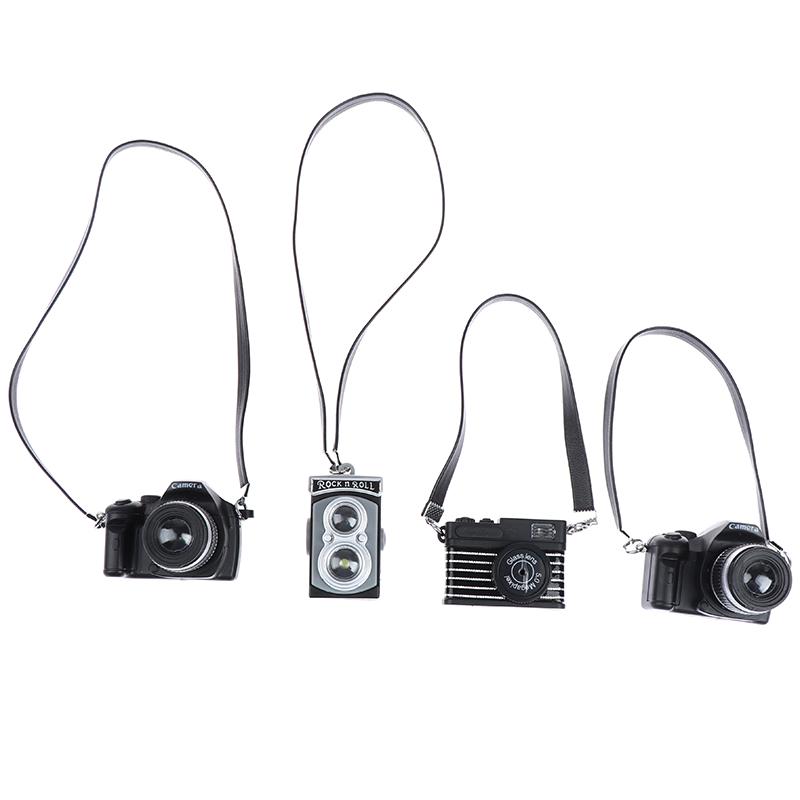 1:12 Dollhouse Miniature Mini Belt Camera Model Doll Accessories Decoration Toy