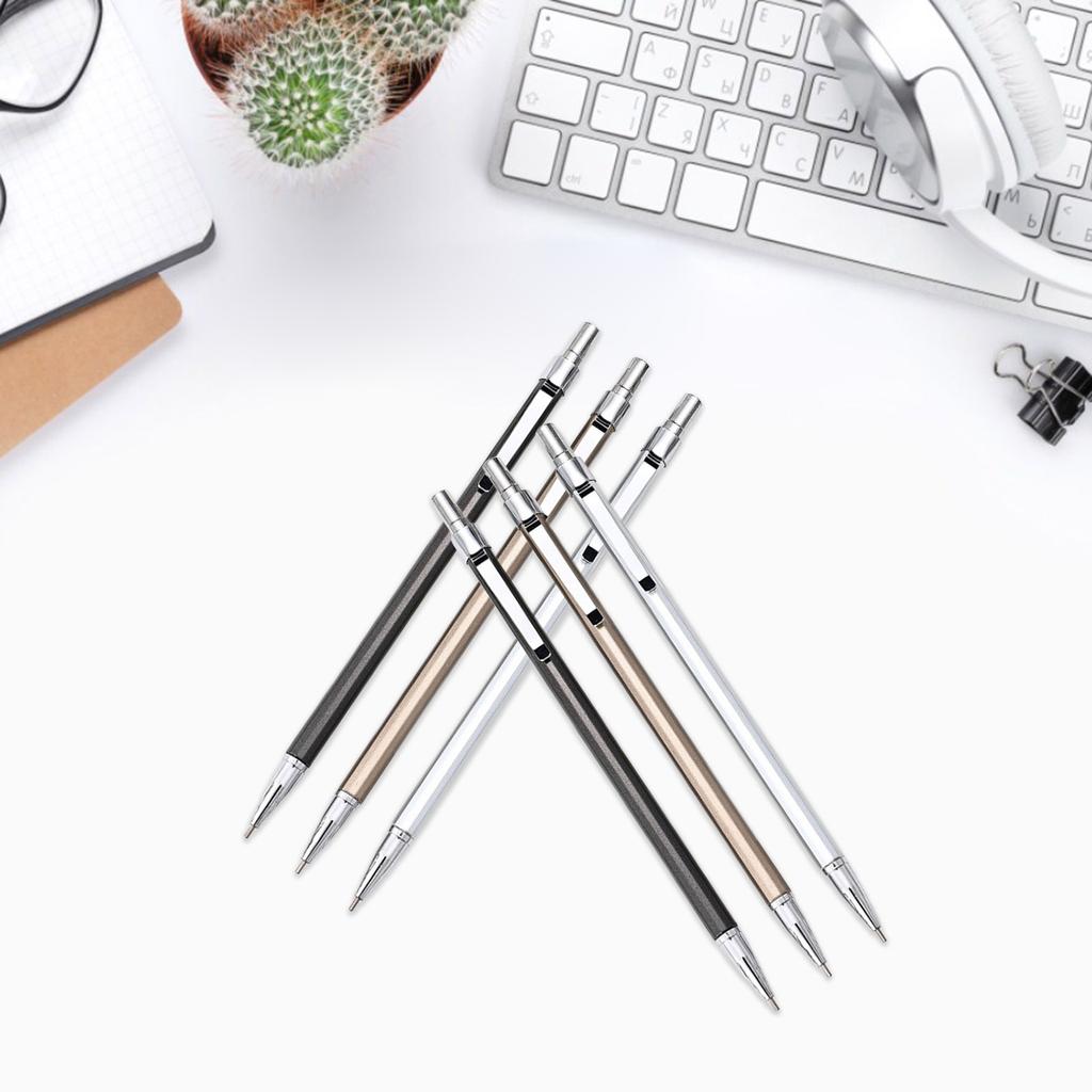 6 шт. Механический автоматический карандаш металлический механический карандаш 0,5 автоматический чертежный карандаш для плотника разметки черчения