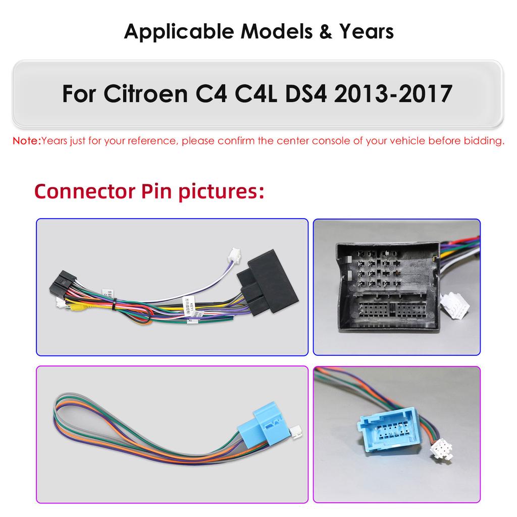 OSSURET Интеллектуальный мультимедийный видеоплеер GPS Carplay 2Din Android автомагнитола для Citroen C4 C4L DS4 2013 - 2017 Автомагнитола Головное устройство для Tesla AI