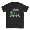 Мужская футболка The Invaders Crosswalk Invader Zim Модные хлопковые футболки с коротким рукавом, футболки с круглым вырезом, топы больших размеров