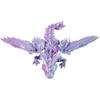 Mysterious Dragon, 3D Printed Dragon, Fully Articulated Flexible Dragon, 3D Printed Gift Toy