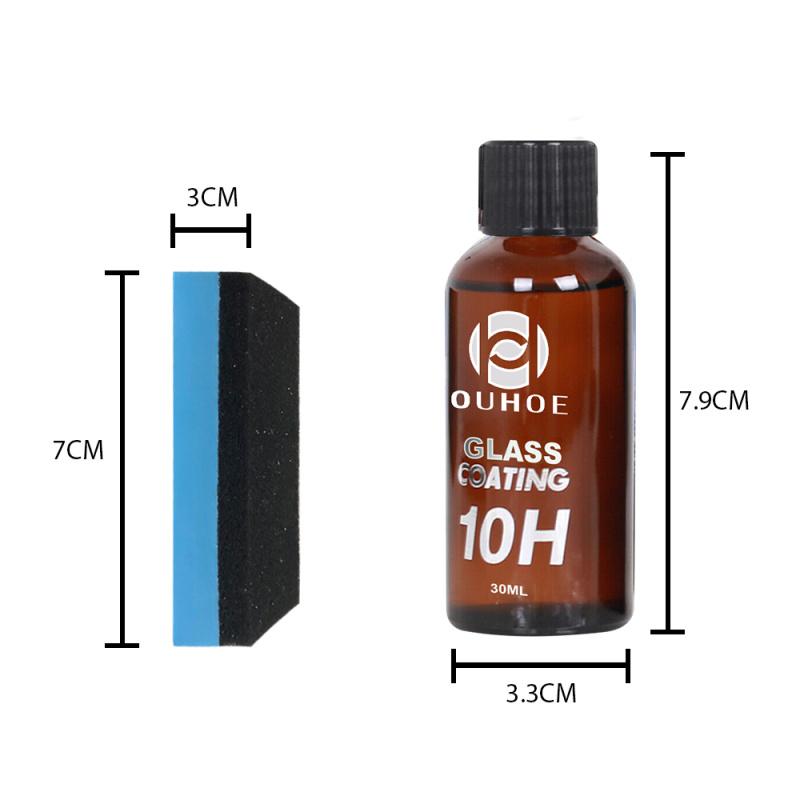 10H нанокерамический автомобильный лак для ухода за краской, жидкое керамическое покрытие для автомобиля, автодетейлинг, супергидрофобное стеклянное покрытие для автомобиля