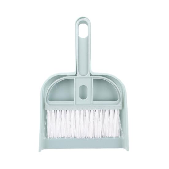 Mini Broom Dustpan Set Compact Lightweight with Hanging Hole Soft Durable Bristle Scratch-free Cleaning Tools Hamster Small Pet Supplies