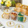 Изысканная коробка для хранения, креативная банка для хранения, многоцелевой набор банок для приправ, домашний