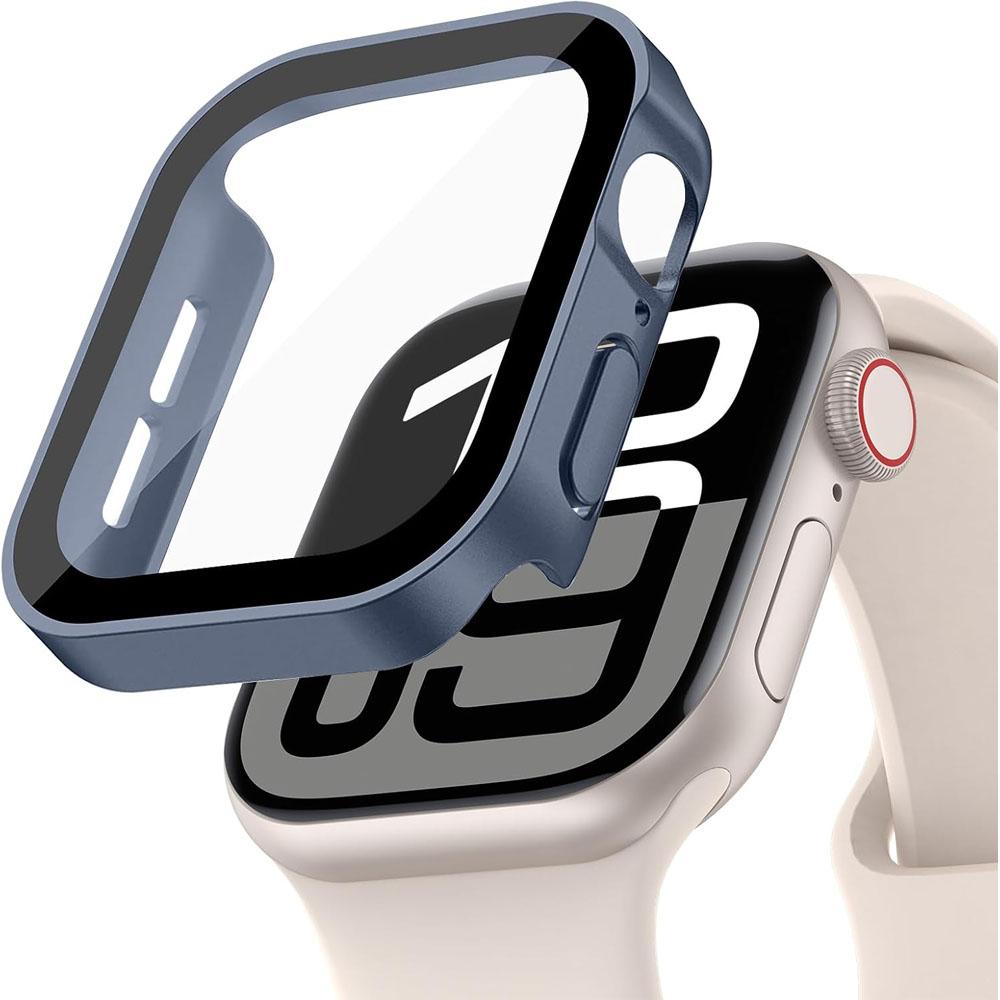 Screen Protector for Apple Watch Case 46mm 42mm 45mm 44mm 49mm 41mm 40mm Tempered Glass iWatch Series 10 7 8 9 SE 6 5 4 Ultra 2