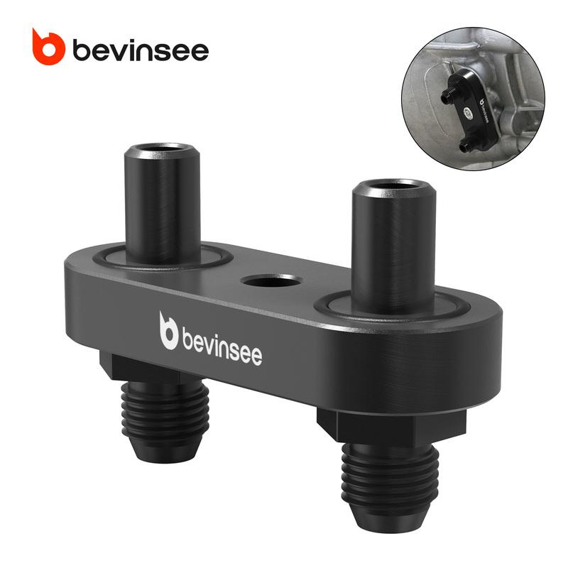 6AN Transmission Oil Cooler Line Manifold Adapter for 6L80E 6L90E 8L90E 6 Speed/8 Speed Automatic Transmissions