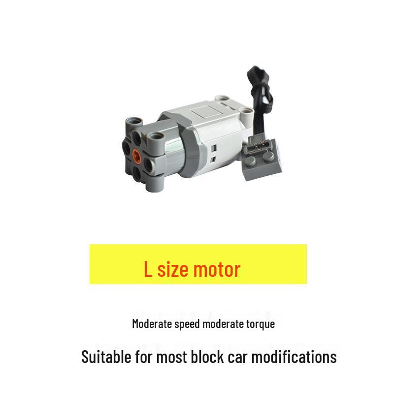 Пульт управления Высокоскоростной двигатель и Батарейный блок для кирпичиков Lego с черными, красными и светлыми модификациями