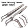 Dental Extraction Tweezer Root Splinter Forcep Root Tip Pick Tweezers Dental Surgical Extracting Instrument Tool Dentist Tools