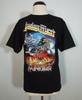 JUDAS PRIEST Painkiller Футболка 2XL Черная Демоническая Ночь Логотип Группы Унисекс Футболка