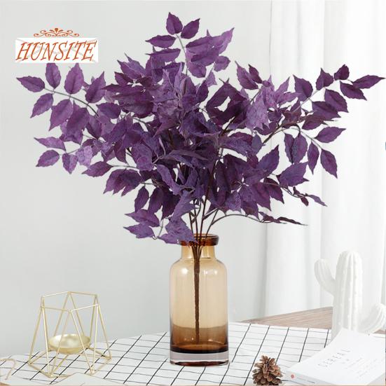 Искусственные осенние кленовые листья, реалистичное не выцветающее осеннее украшение