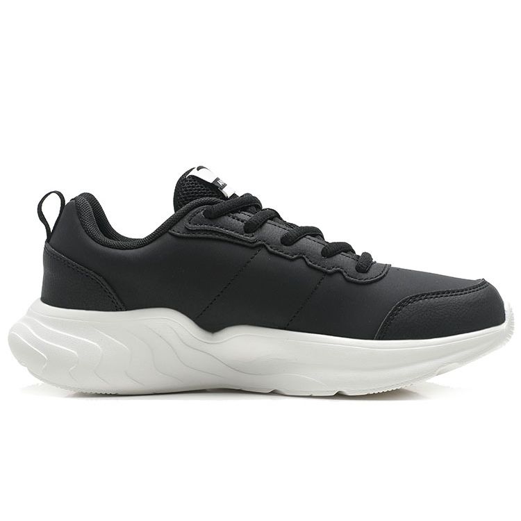Anta Running Series Fabric Synthetic Leather Comfortable Versatile Shock Absorbing Non-Slip Low-Top Running Shoes Women Sneaker Black 922345527-6