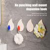 Yousheng 4 шт. Самоклеящиеся настенные крючки Вешалки для полотенец и одежды Сильные грузоподъемные Простая установка Крючки для хранения в ванной и душе
