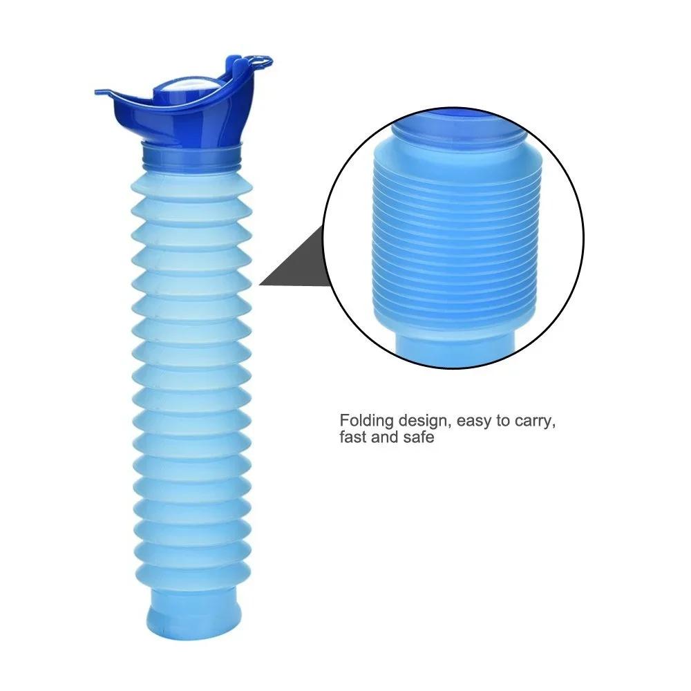 Field Emergency New Design Women Urinal Outdoor Travel Camping Portable Female Urinal Soft Silicone Urination Device Stand 750ml
