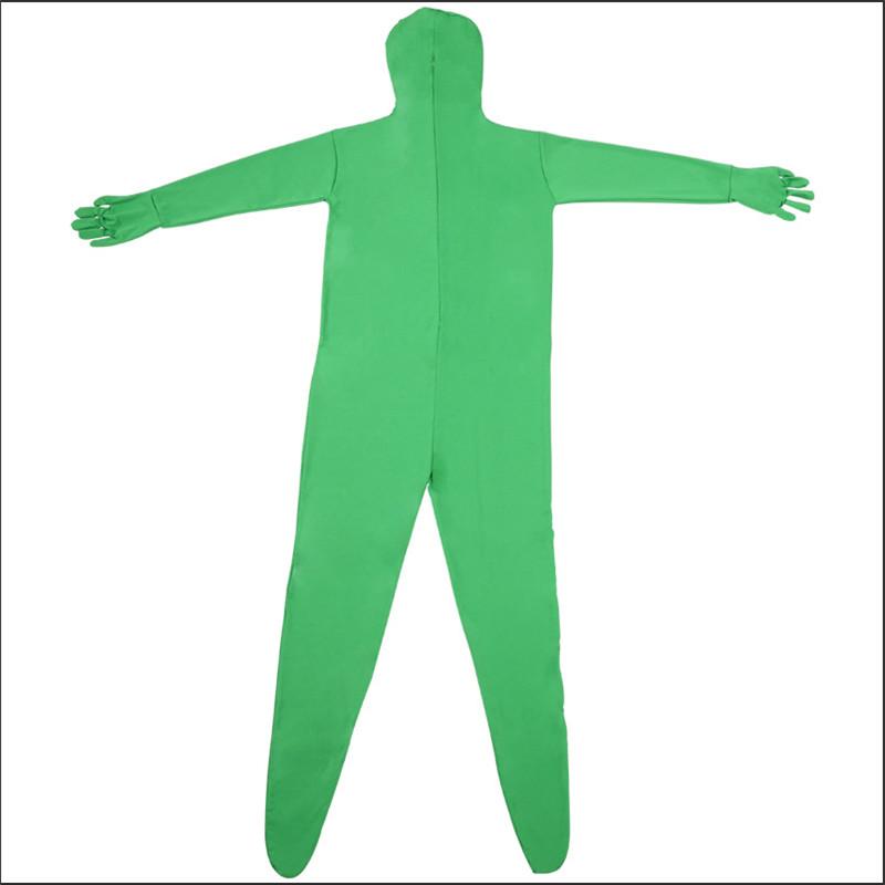 Full Bodysuit Skin Photo Stretchy Body Green Screen Suit Video Chroma Key Comfortable Invisible Effect Photography Accessory