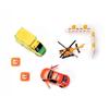 Set de jouets - SIKU - Coffret Cadeau Sauvetage - VW Beetle - Ambulance Mercedes - Hélicoptère