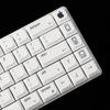 YMDK 127 Ultra Slim Mac Style Mx Low Profile Die Sub PBT Keycaps for Mx 61 64 68 75 84 87 96 108 Layout Mechanical Keyboard