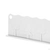 Kitchen Water Guard Board Anti Slip Baffle Sink back for Cooktop Countertop Dish Washing