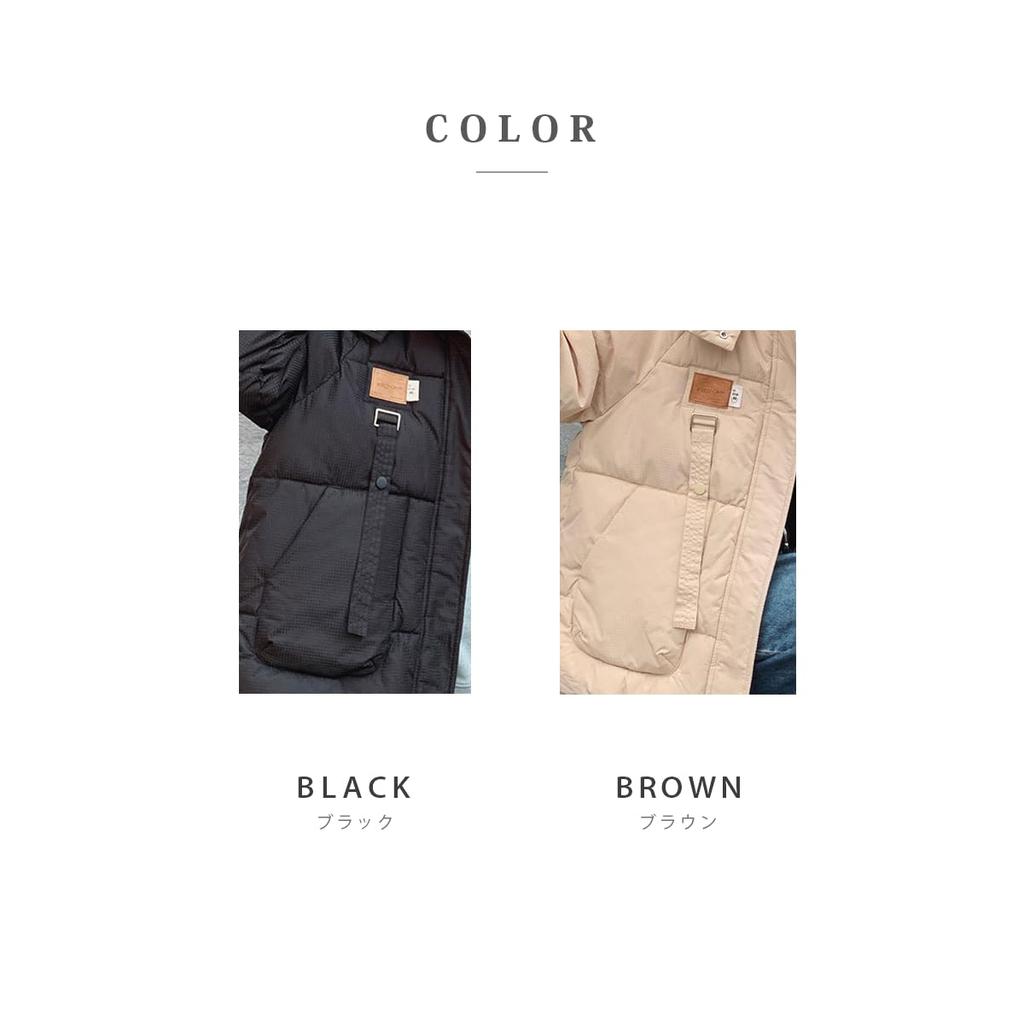 BABYQ Hooded Down Korean Suitable for Extreme Cold Size M Jacket, Fashion, Figure-Flattering, Warm, Affordable, Comfortable, Basic, Fall, School,