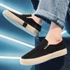 Кеды летние дышащие повседневные board shoes тканевые туфли черные туфли