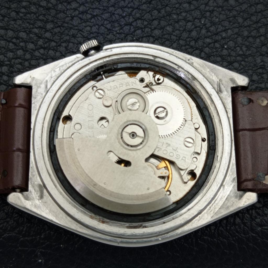 ВИНТАЖНЫЕ АВТОМАТИЧЕСКИЕ ЧАСЫ SEIKO 5 7009A ЯПОНИЯ МУЖСКИЕ ОРИГИНАЛЬНЫЙ ЦИФЕРБЛАТ a500514-2