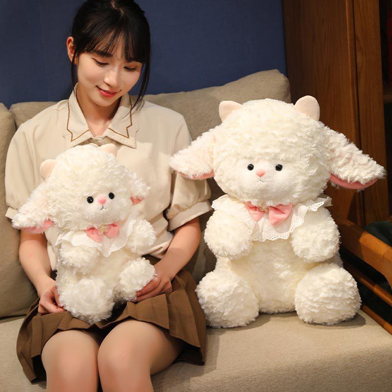 Новая стильная плюшевая игрушка Sheep Woe Woe, маленькая кукла-овечка, милая кукла Woe Woe, милая кукла Woe, милый подарок на день святого Валентина