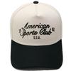 American Sports Giub Truck Driver Hat Embroidery Color Matching Baseball Cap Men's and Women's Casual