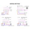 NEW Smart Knob WiFi Temperature Controller 90~240V 3/16/25 A Work with Water/gas Boiler Underfloor Heating Thermostat